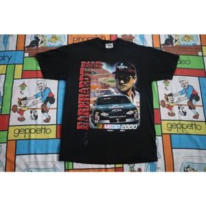 Vintage Y2K Dale Earnhardt Nascar Winston Cup Series T Shirt L Black 2000 VTG
